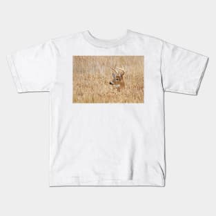 In the marsh - White-tailed deer Kids T-Shirt